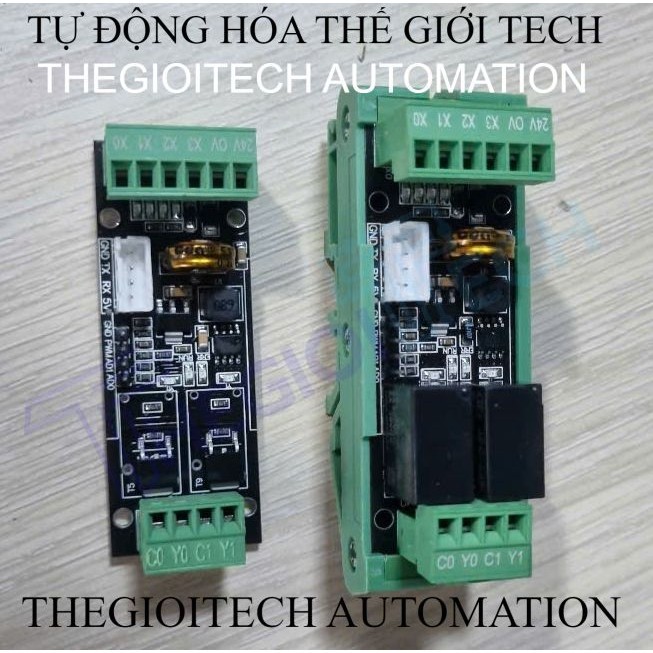 Board mạch PLC PTL mini WS2N FX2N-6MR -S, 4 In/2 Out Relay, TTL 9.6kbps ...