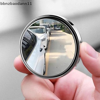 [Bbnzdd] Gương chiếu hậu ô tô 2 chiếc mới Gương điểm mù Khung tròn Gương chiếu hậu lồi có thể điều chỉnh 360 độ Góc rộng BVAH