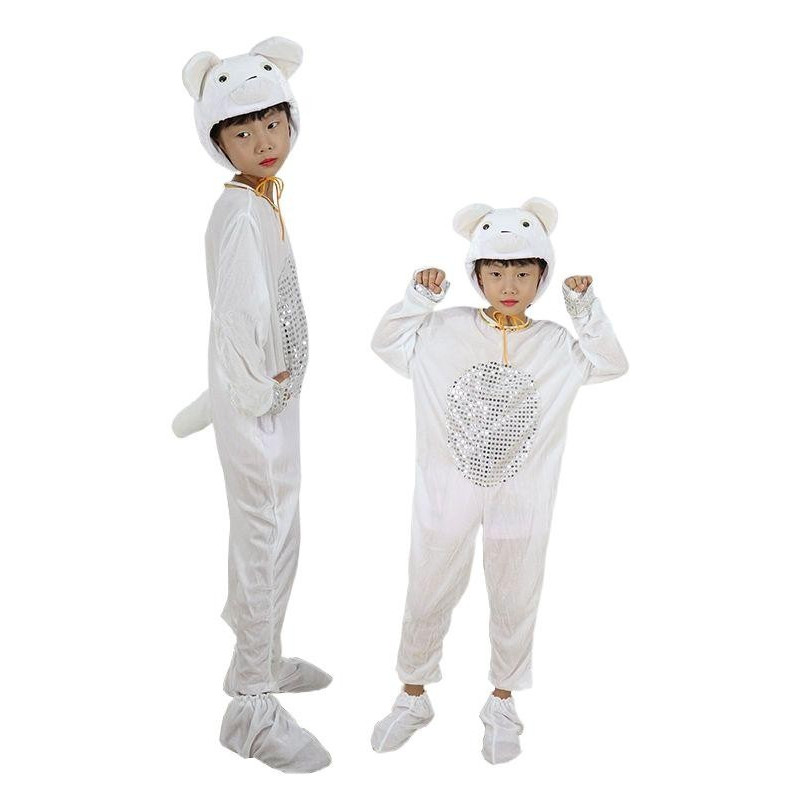 💕Chỗ💕 Quần Áo Trẻ Em Động Vật Múa Trang Phục Quần Áo Cho Bé Gái 3 Đến 14 Tuổi Gấu Trang Phục Mới Lạ Halloween Giáng Sinh