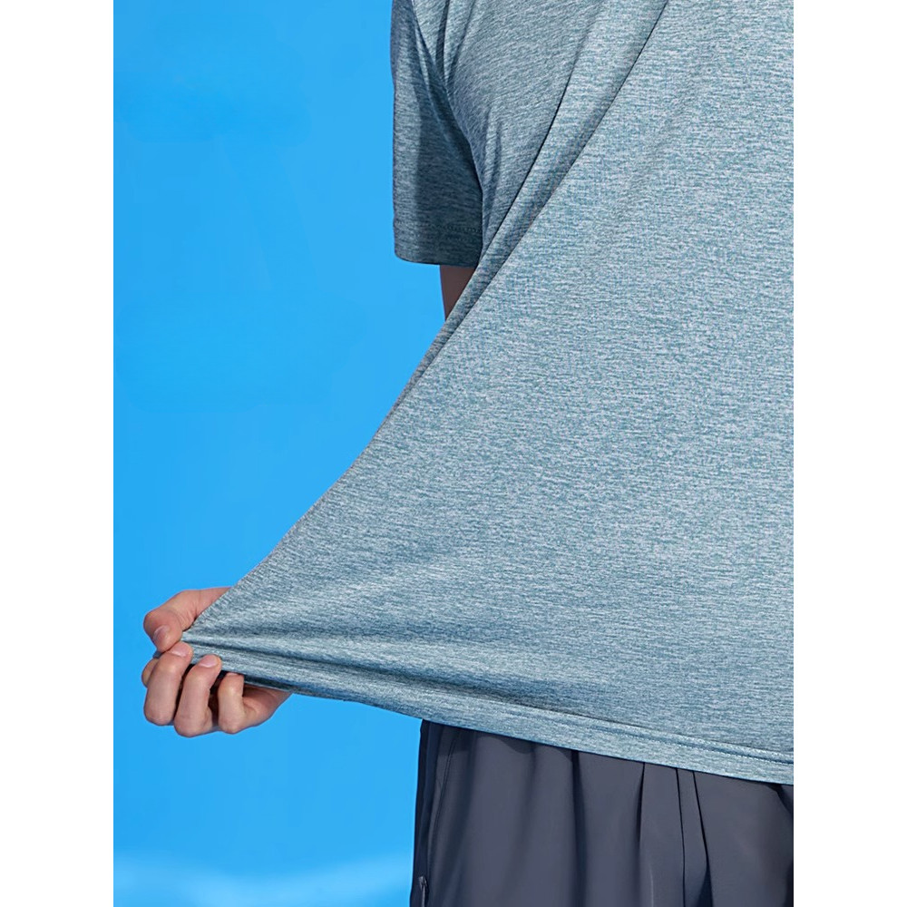 Ảnh Áo thun nam CAMEL CROWN thoáng khí mát tay ngắn thể thao ngoài trời nửa tay 3