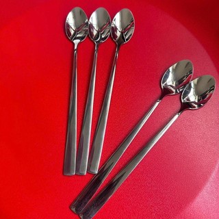 ( Muỗng R1 ) Muỗng pha trà uống cà phê cán dài R1  inox sáng bóng  kích thước 2,7 x 20,5  cm