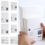 GETVOW Máy tính xách tay thay thế, Máy tính xách tay thay thế A5 a6 màu trắng, Giấy chất lượng cao Lưới ngang Máy tính xách tay trống Máy lập kế hoạch trang bên trong