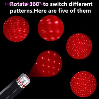 Toplanswatchstore Đèn LED lãng mạn Bầu trời đầy sao Đèn ngủ 5V Đèn máy chiếu Galaxy Star chạy bằng USB VN