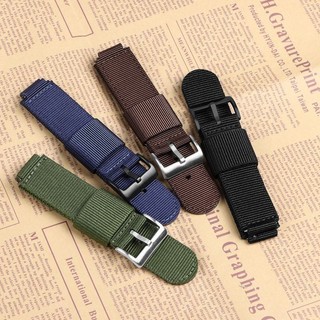 Dây đeo đồng hồ Nylon bằng vải phổ thông cho DW5600 GA100 GD100 6900 Mechaincal Eletronic Dây đeo đồng hồ kỹ thuật số GA2100 AE1200 AQ-S810 W218H Dây đeo đồng hồ nam nữ 16mm 18mm