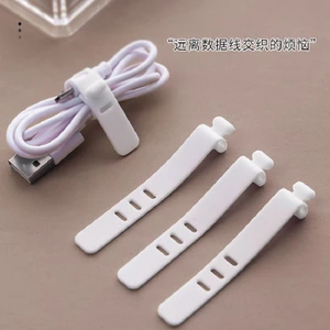 Bộ 10 dây silicon cố định dây điện, sắp xếp gọn gàng tiện lợi cho gia đình
