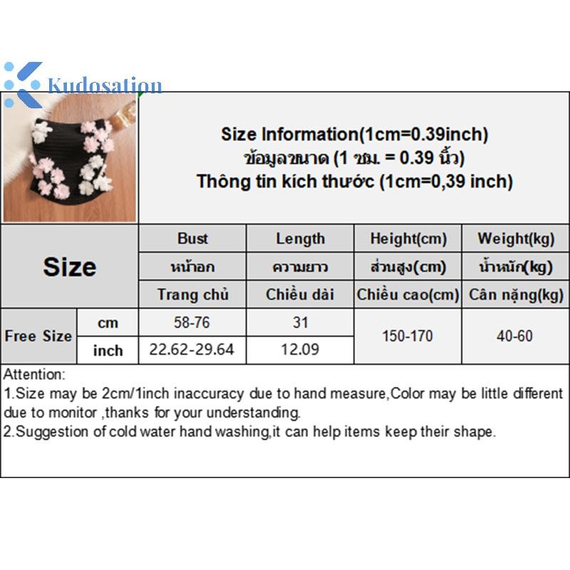 Kudosation Nữ Hoa Ngọt Ngào Dây Gợi Cảm Mùa Hè Ngày Lễ Bãi Biển Co Giãn Crop Top Đẹp