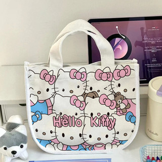 Túi Tote dây kéo Hello Kitty bán chạy 2026 Dung tích lớn