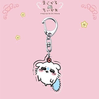 Chiikawa Hachi Usagi Chii momonga acrylic móc khóa dây chuyền điện thoại di động mặt dây chuyền
