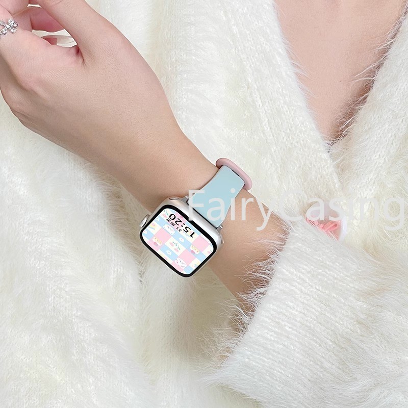 Dây Silicon Mỏng Cho Xiaomi Mi Band 9 Pro 8 Pro Và Dành Cho Redmi Watch 4 5 Phụ Kiện Đồng Hồ Correa Vòng Tay Thay Thế