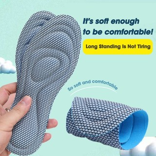 Đệm Giày Bọt Nhớ 5D - Chèn Giày Thể Thao Chạy Bộ - Đế Chỉnh Hình Nano Có Thể Cắt Được - Để Khử Mùi Kháng Khuẩn - Hấp Thụ Mồ Hôi, Đàn Hồi Cao