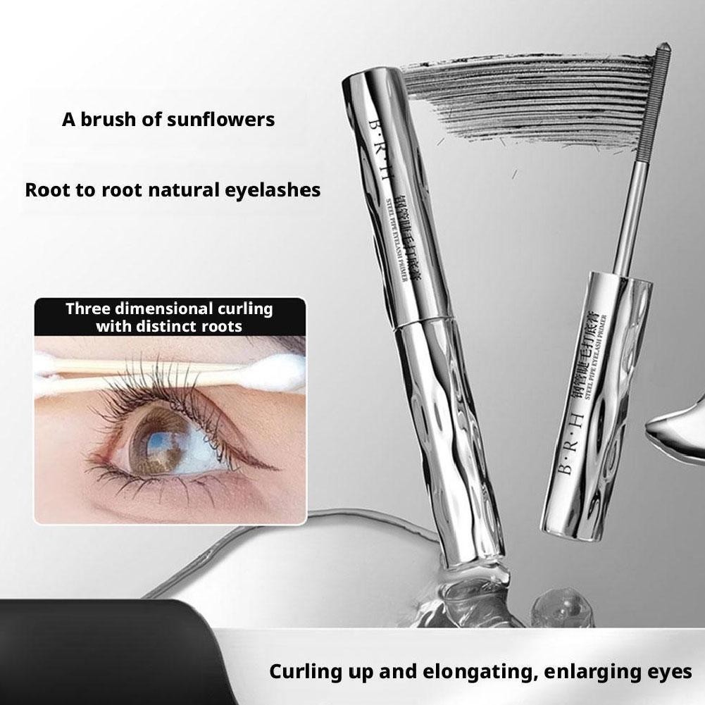 Mascara ống thép không thấm nước lâu trôi Mascara tự nhiên trang điểm mắt Q8y9