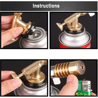 Đầu Khò Ga Flame Gun Cao Cấp - Đồng Nguyên Khối, 1300 Độ, Mồi Lửa Tự Động