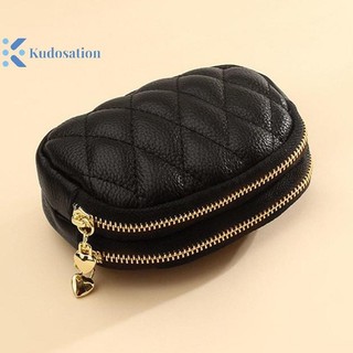 Kudosation Mới Thời Trang Lưới Dây Kéo Ví Đựng Tiền Xu Cho Túi Đựng Thẻ Nữ