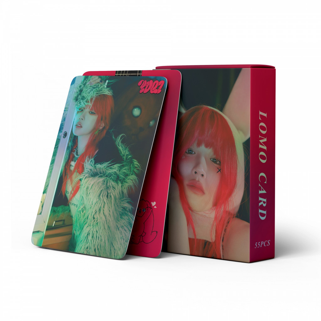 Linxx 55 Chiếc (G) I-DLE YUQI Album Lomo Card Kpop Photocards Bưu Thiếp Series