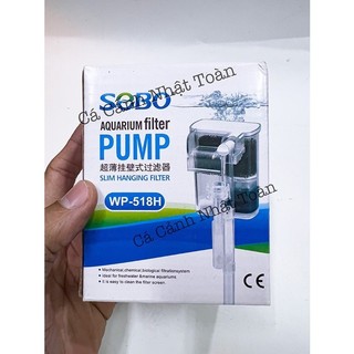 Lọc Thác Sobo Wp 518h cho bể cá mini 3,5w (Có lọc váng) Sale