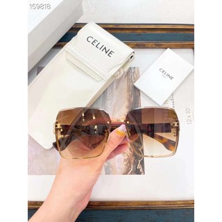 Kính râm mát nữ ốc không viền pha lê du lịch sang chảnh Mắt kính SD STORE 9175
