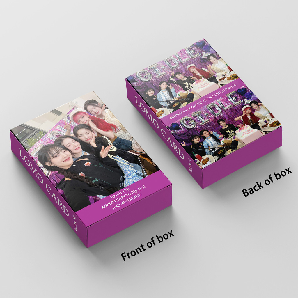 Linxx 55 Cái (G) I-DLE Album thứ 6 Lomo Card Kpop Photocards Bưu Thiếp Series