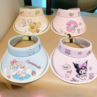 Mũ chống nắng hoạt hình Sanrio Kuromi 2024 cho trẻ em - Chống tia cực tím
