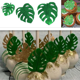 Gcdhome Fondant Khuôn Bánh Khuôn Cây Lá Monstera Lá Sô Cô La Silicon Nướng DIY HOT