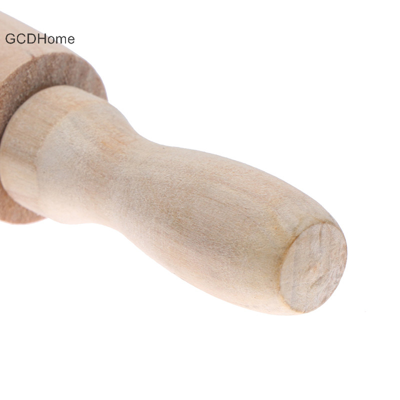Gcdhome Cán Pin Gỗ Chắc Chắn Chống Bấm Dính Nướng Bột Dụng Cụ Nhà Bếp HOT