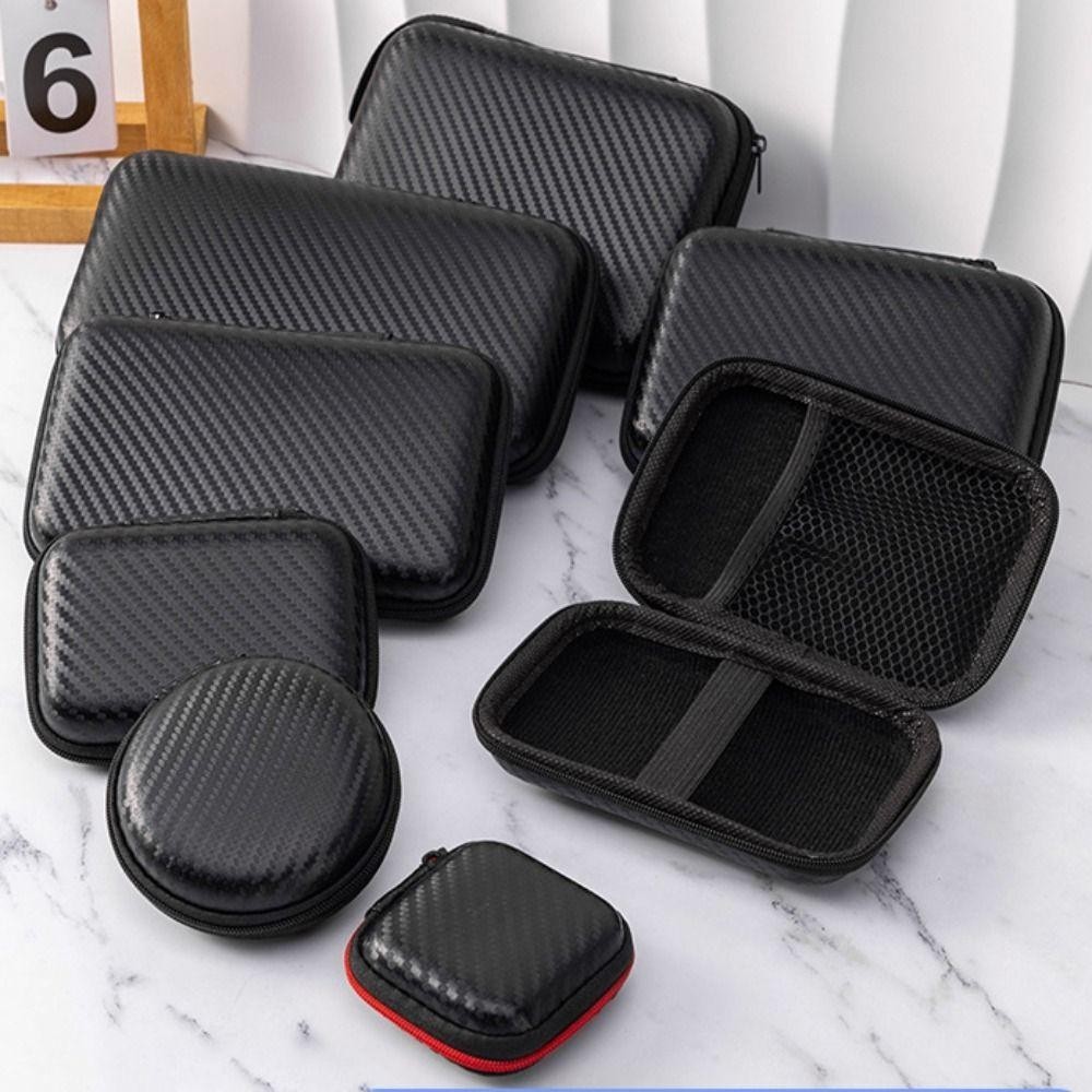 Túi đựng tai nghe TUYỆT VỜI, Hộp đựng phụ kiện kỹ thuật số chống sốc, Vỏ bảo vệ ổ cứng EVA đa năng di động chất lượng cao