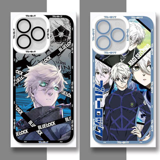 Phim Hoạt Hình Nhật Bản BLUE LOCK Nagi Seishiro Vỏ Điện Thoại Mềm Tương Thích Cho iPhone 12 11 Pro 12 13 Mini XR X XS Max 8 7 6 6S Plus Vỏ Mắt Thiên Thần Silicon Trong Suốt Chống Sốc