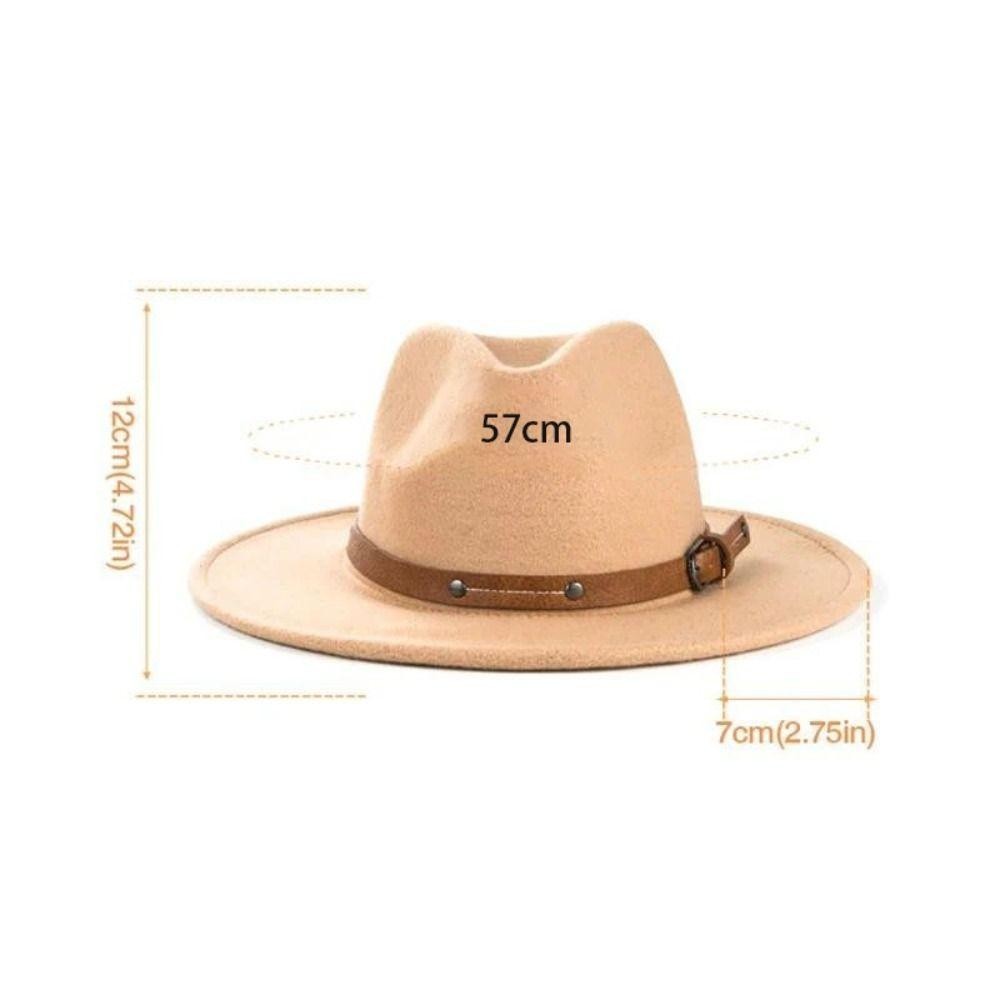 Mũ Panama và Fedora Nỉ Cổ Điển Mềm Mại, Vành Rộng Thanh Lịch - Thời Trang Cho Nam và Nữ