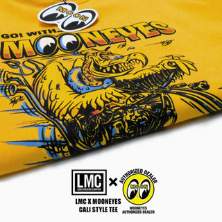 ((Hàng có sẵn 100%) MOONEYES American Old Brand Retro Mouse Fink Carrie Style Tay ngắn TEE