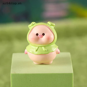 Xoitop Dễ Thương Lợn Mô Hình Động Vật Micro Phong Cảnh Trang Trí Nhà Cửa Thu Nhỏ Cổ Tích Vườn Phụ Kiện Trang Trí VN