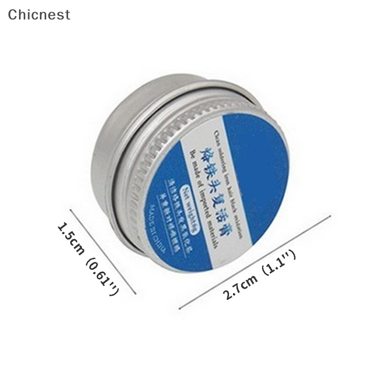 [Chicnest] Đầu sắt hàn Tinner Activator Tip Cleaner Remover Không chì 6g Boutique