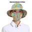 Mũ làm việc nông nghiệp SNUGHOUSE, Bảo vệ khăn choàng cổ Mũ hái trà, Mũ lưỡi trai rộng chống tia cực tím thời trang Quà tặng mũ ngư dân