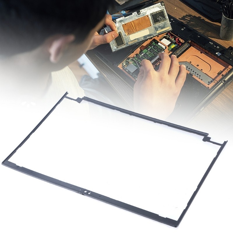 02HK963 Genuine Lenovo ThinkPad T490/T495/P43S/T14 Gen 1 FHD LCD Back Cover – Rear Lid, Black (New Open Box)