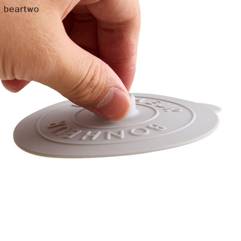 < Beartwo > 1 X Nắp Cốc Silicon Thủy Tinh Nắp Cốc Cà Phê Chống Bụi Đa Năng Đẹp
