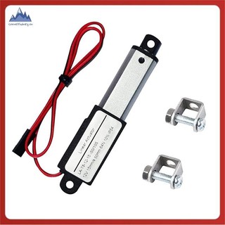 [Cornellsidney.vn] Thiết bị truyền động tuyến tính Mini điện, 64N / 14.4Lb, Thiết bị truyền động chống nước Mini tốc độ 0,6Inch / S Nhỏ 12 V DC