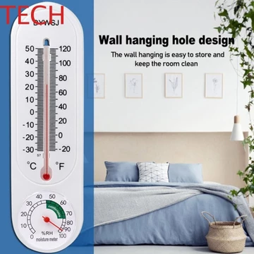 Tech Treo Nhiệt Kế Điện Tử Trong Nhà Ngoài Trời Độ Ẩm Đồng Hồ Cảm Biến Độ Ẩm Đồng Hồ Đo Nhiệt Kế Tường Nhiệt Kế Máy Đo Độ Ẩm Nhiệt Độ Máy Đo Độ Ẩm