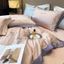 Bộ Chăn Ga Lụa 120s Cao Cấp Thêu Viền Sang Trọng - MemMinbedding Luxury