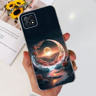 Vỏ Mềm Cho OPPO A73 5G Ốp điện thoại CPH2161 Gấu Trúc Đáng Yêu Phi Hành Gia Silicon Trong Suốt TPU Mỏng Ốp điện thoại Cho OPPO A53 A72 5G Ốp điện thoại