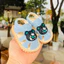 sandal gấu xoay tập đi cho bé trai - dép rọ bé gái da lộn có còi siêu mềm từ 0-3 tuổi bipbip siêu nhẹ êm chân gấu 187