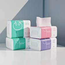 Thùng 30 gói giấy ăn rút organic hàng chuẩn cao cấp, dai mịn đẹp AMIZIN