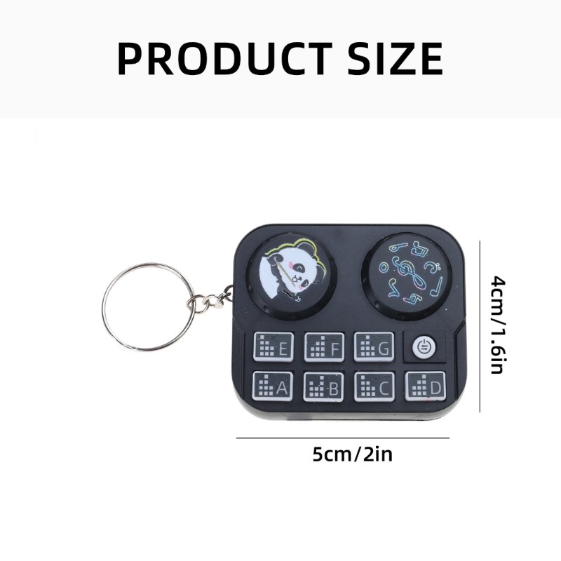 PPY Elegant Charm DJ Mixer Móc khóa Phụ kiện di động dành cho những người đam mê âm nhạc