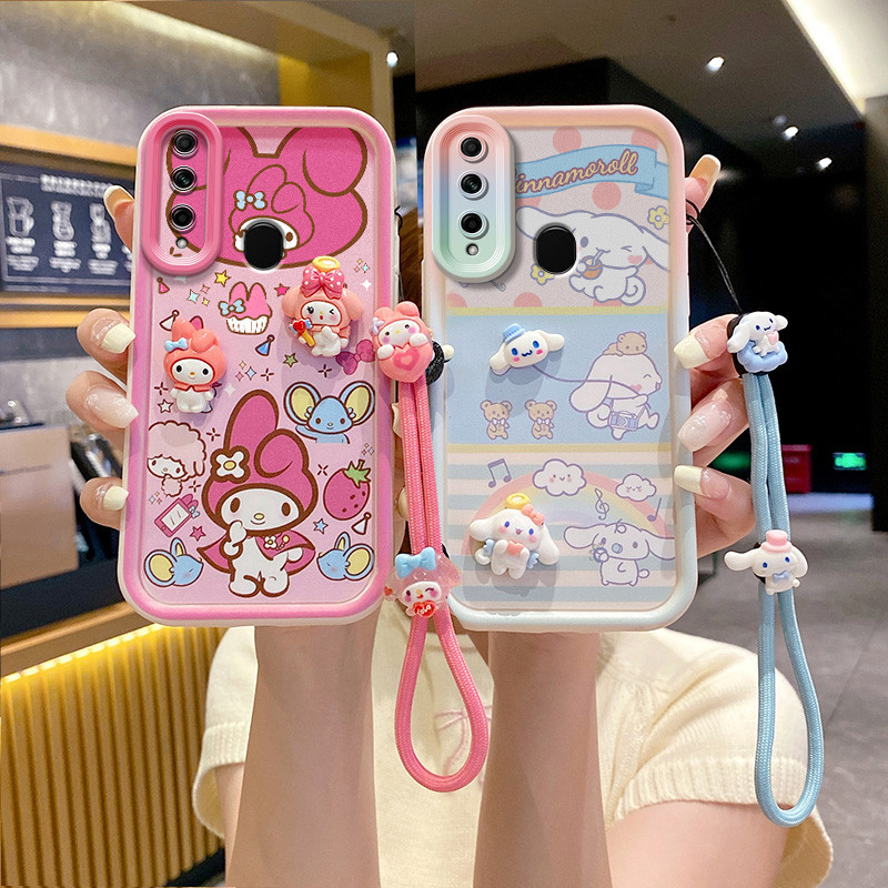 ốp lưng oppo a31 2020 Ốp điện thoại búp bê 3D dễ thương cho ốp lưng oppo a31 2020