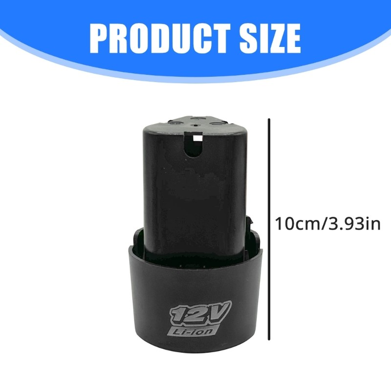 Vỏ nhựa IOR cho pin khoan 12V cho các dự án và sửa chữa DIY