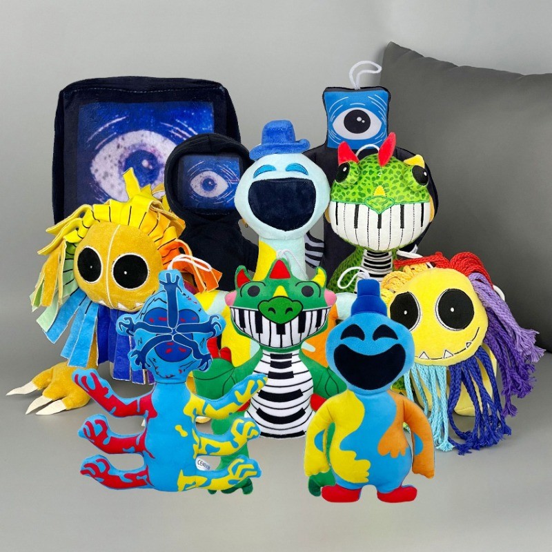 Poppy 4 Pianosaurus Yarnaby Đồ Chơi Sang Trọng, Búp Bê Nhồi Bông Ngoại Vi Trò Chơi, Mềm Trang Trí Nhà, Quà Tặng Sinh Nhật Cho Bé