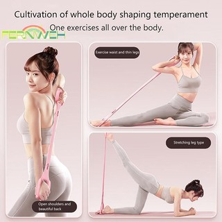 [Fernweh] 1 Dây kháng lực TPR Tay sau Vai Tập thể dục Dây đàn hồi Yoga Dây tập thể dục kéo dài [MỚI]