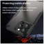 Dành cho iPhone 16 Pro Max, 15 14 13 12 Pro Max Ốp lưng ELVEV PC mờ bán trong suốt + Vỏ bảo vệ ống kính máy ảnh cạnh TPU mềm