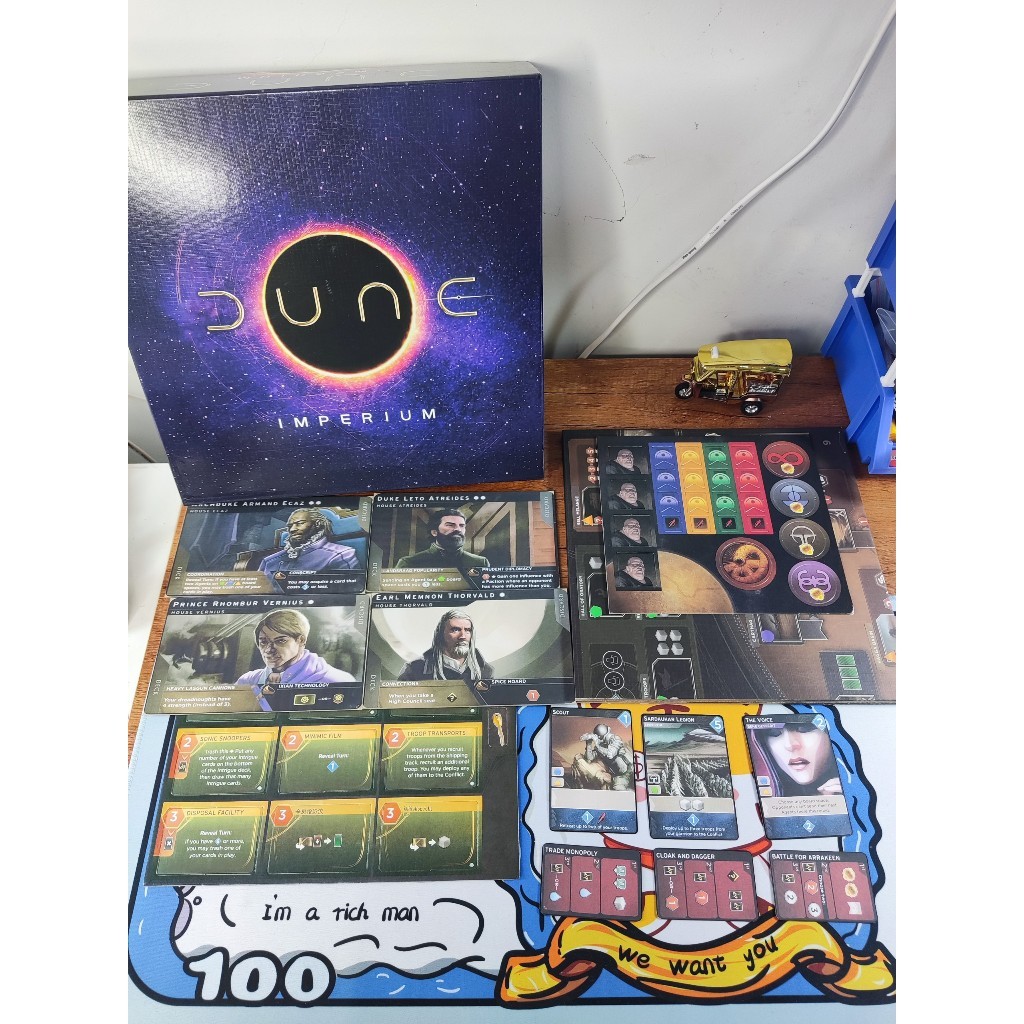 Boardgame Dune: Imperium + Rise of IX + Immortality bản Trung Engsub Siêu phẩm Boardgame Tigar