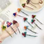 YT4 2025 Mùa Hè Cổ Điển Camellia Phụ Kiện Tóc Ếch Kẹp Ngọt Ngào Nữ Tính Acrylic Hoa Phụ Kiện Tóc