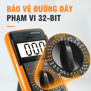 Đồng Hồ Vạn Năng Thông Minh DT, Màn Hình Kỹ Thuật Số, Đo Volt/Ampe/Điện Trở, Độ Chính Xác Cao, Chất Lượng Cao, Giá Tốt