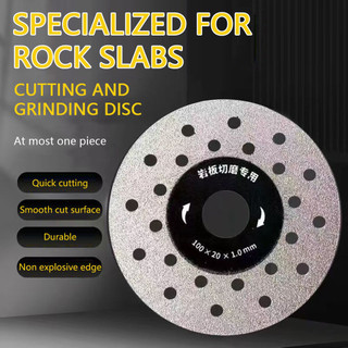 Lưỡi Cắt Kim Cương 4 Inch, Đĩa Cắt Đá Mở Rộng Xốp, Chất Lượng Cao