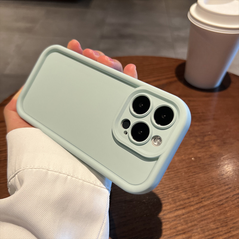 Ốp Điện Thoại Dày Màu Trơn Cho Realme Narzo 60 Pro 10 Pro Plus 30 20A 10 10A C11 6 Pro 6s 7 8 5G V5 V20 V11 V13 V30 V30T Vỏ Cặp Đôi Vỏ TPU Mềm Chống Rơi